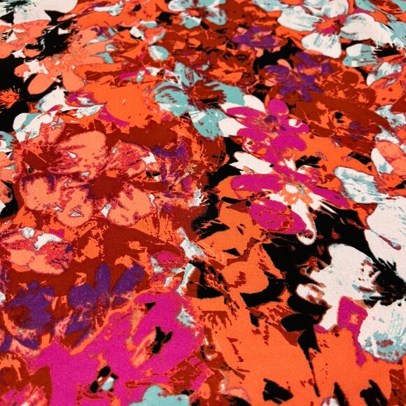 Romeo & Juliet Sleeveless Scoop Neck Flowy Floral Blouse Size S Bloomcore Summer - Picture 9 of 12